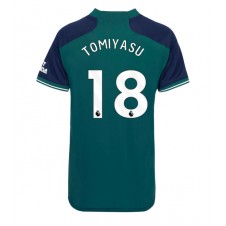 Arsenal Takehiro Tomiyasu #18 Tredjedrakt Kvinner 2023-24 Kortermet